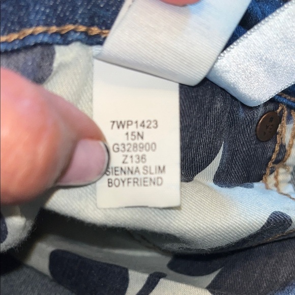Lucky Brand size 8/29 Classic Blue Woman’s Sienna Slim Boyfriend - Picture 9 of 11